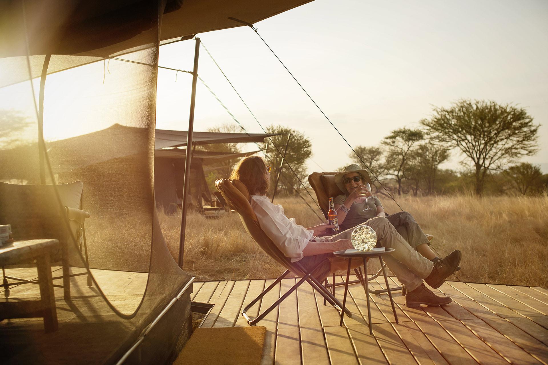 luxury camps in East Africa
