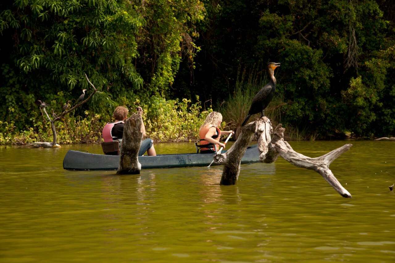 Canoeing and Bird Watching at Lake Duluti