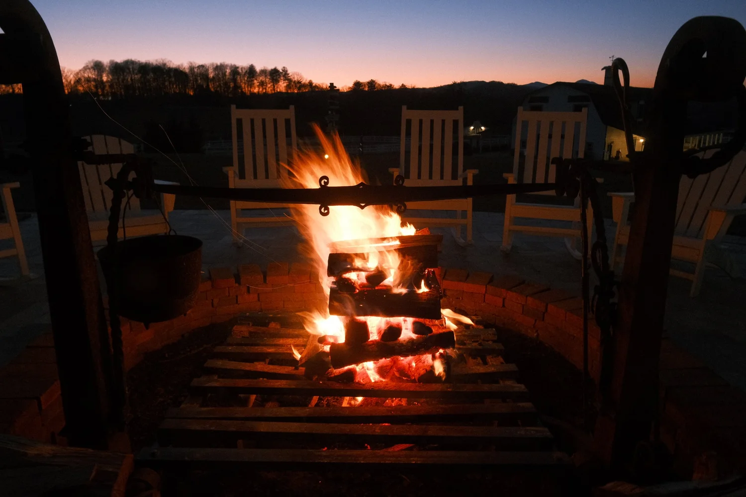 Communal Evening Bonfires & Games