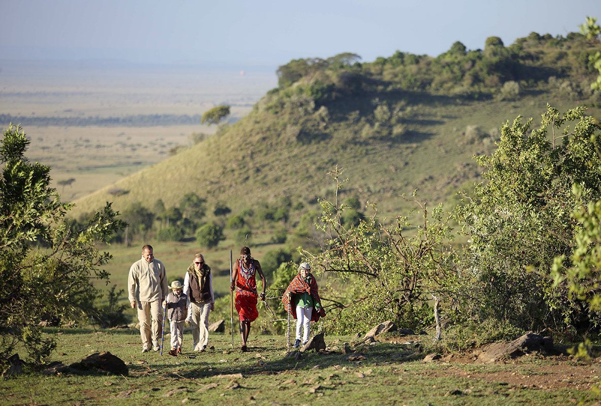 Walking safari Kenya