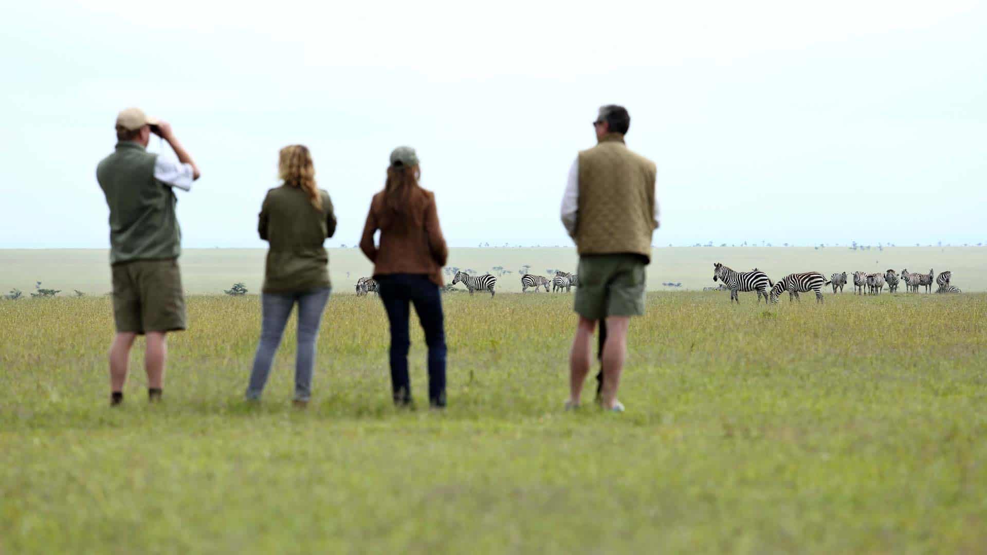 Walking safari Kenya