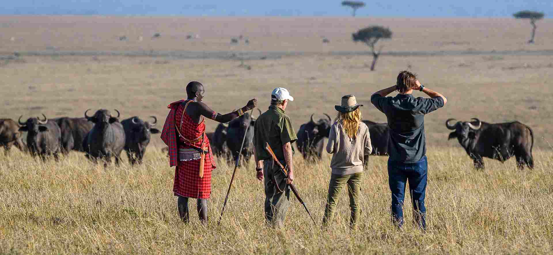 Walking safari Kenya