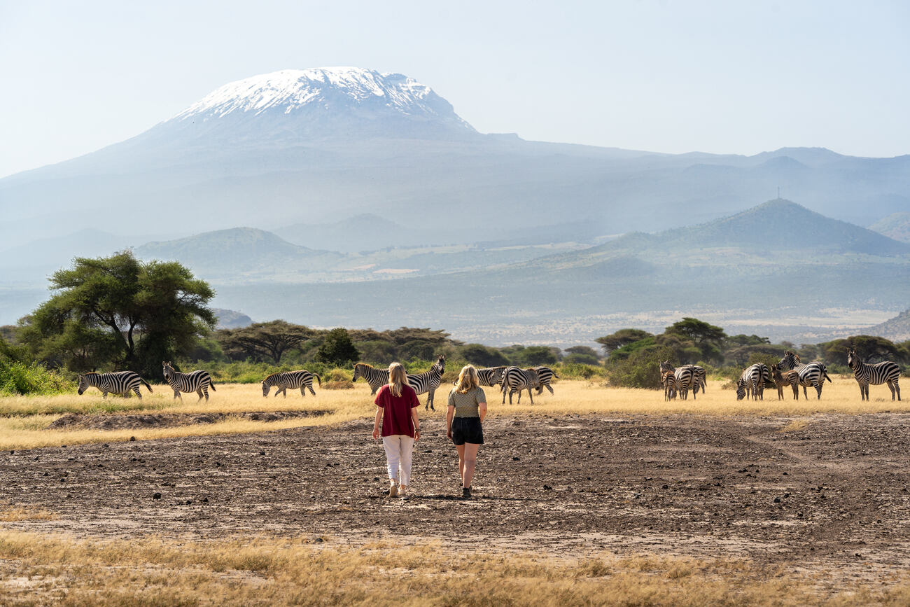 walking safari Kenya