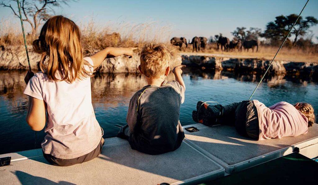 safari with children in Tarangire National Park