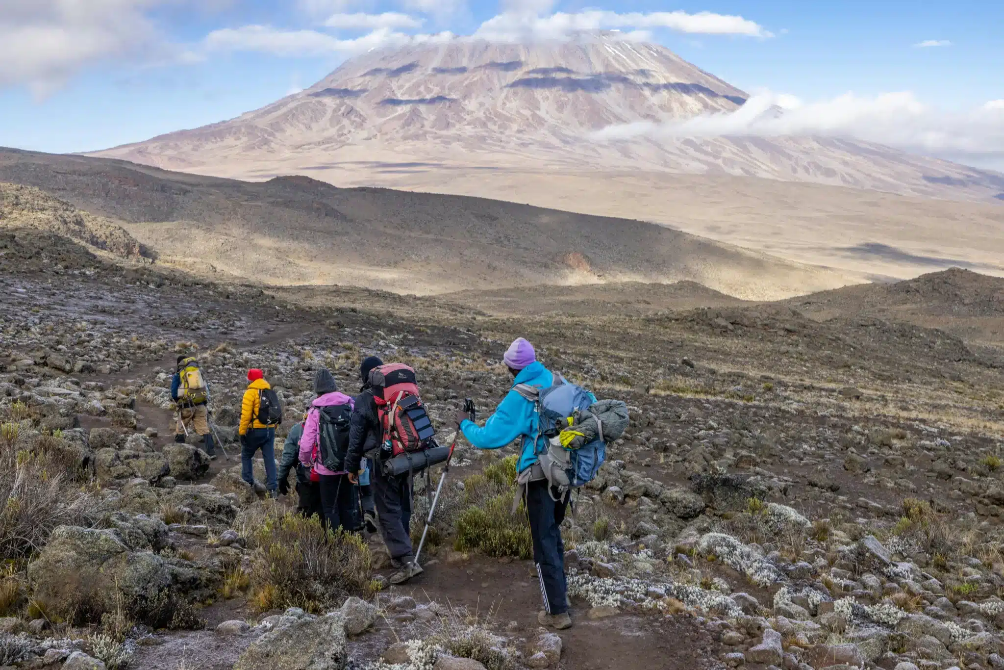Mountain guides of Kilimanjaro