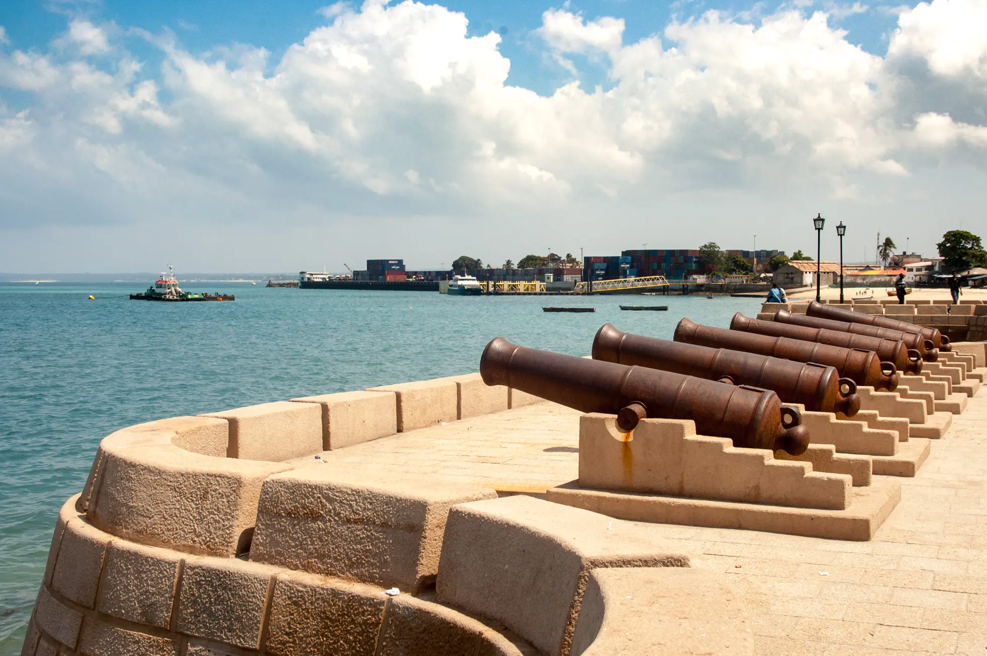 Stone town in Zanzibar