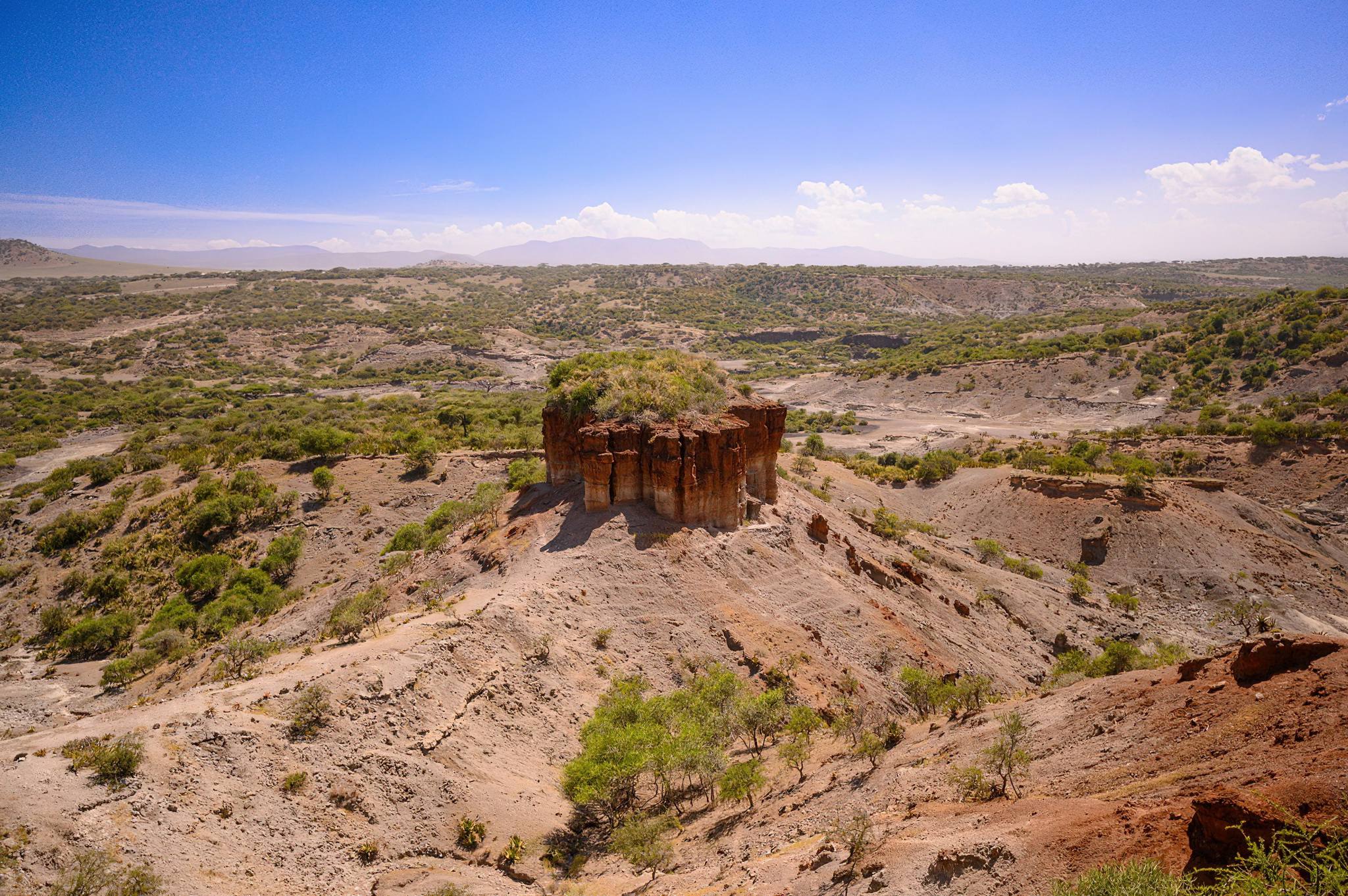 Olduvai Gorge and Shifting Sand