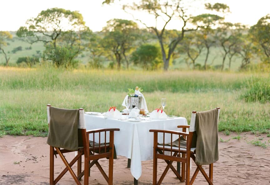 Intimate Bush Dining