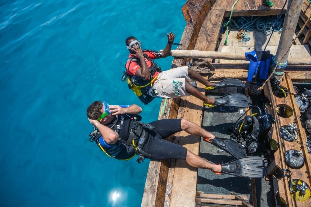 Diving