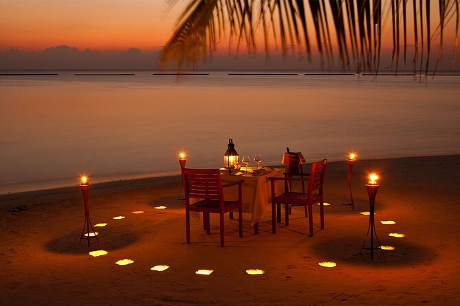 Romantic beach dinners
