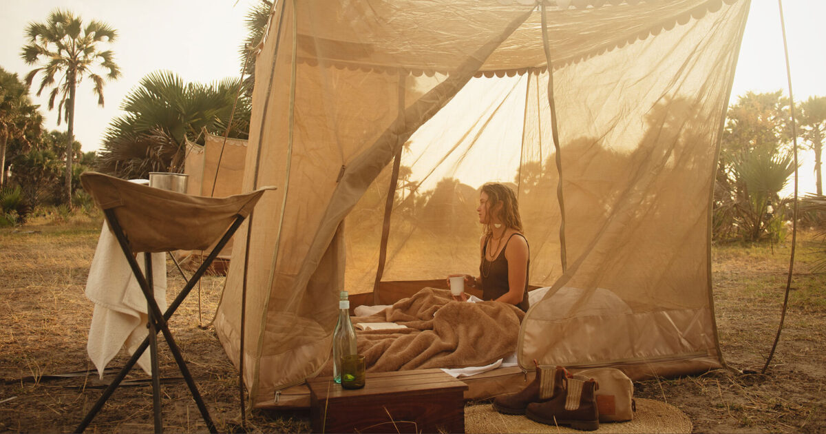 Fly camping