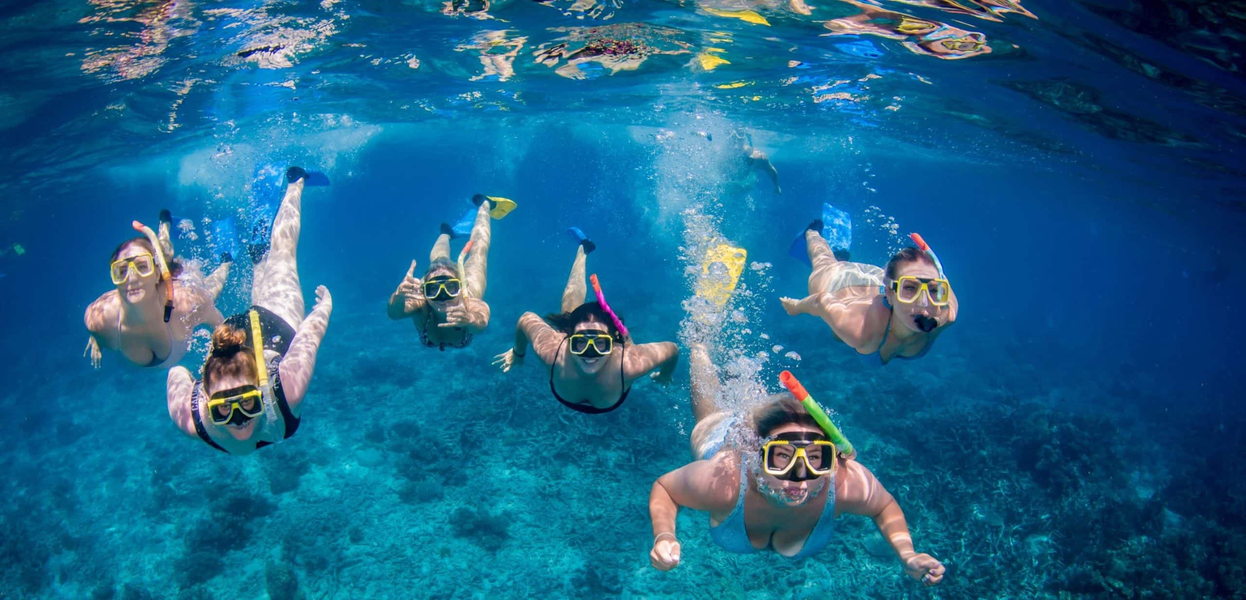 snorkelling