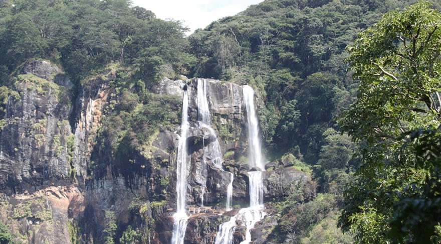 Waterfall visit