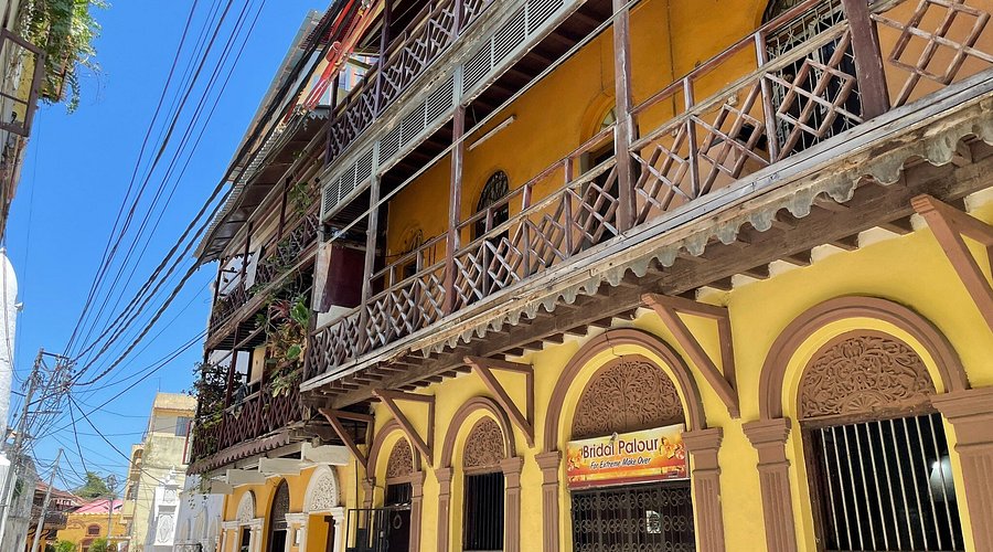 Mombasa Old Town's Carved Doors and Balconies