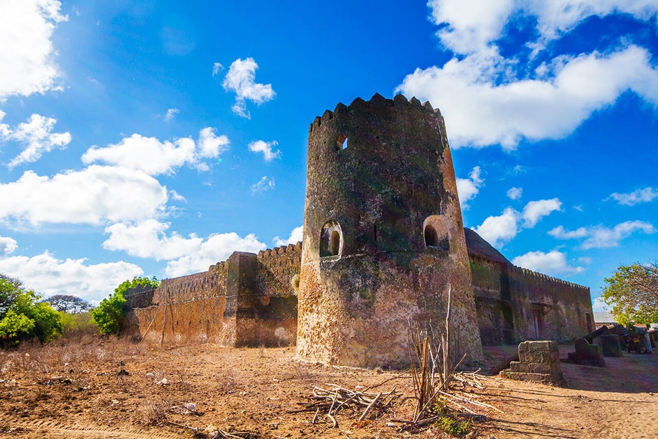 Historic Nabahani ruins on Pate Island in the Lamu Archipelago