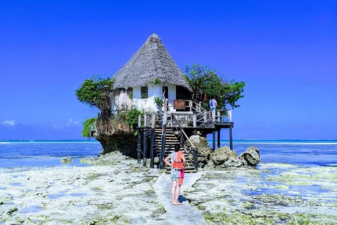 The rock restaurant excursion in Zanzibar