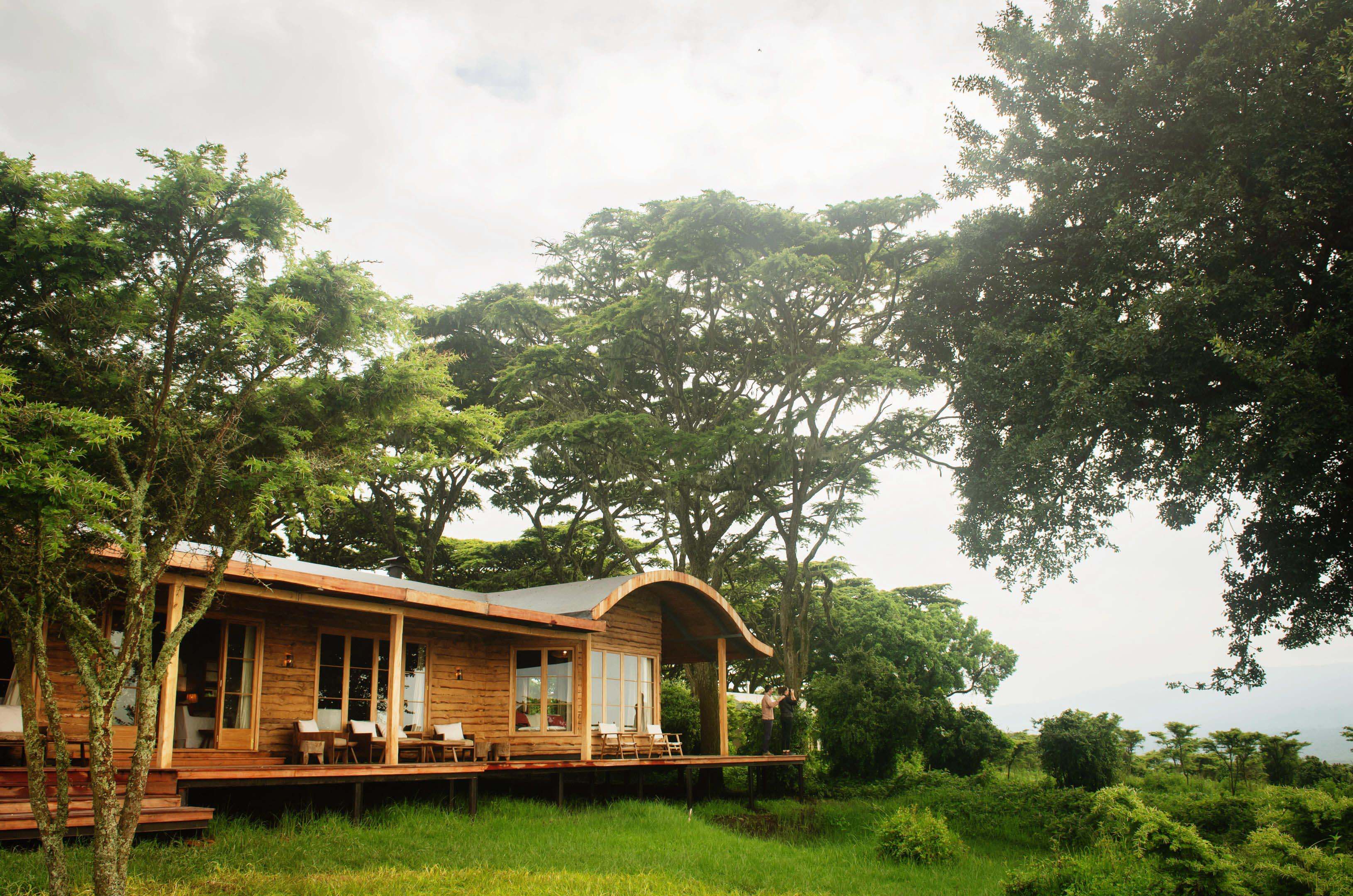 Exterior Entamanu Ngorongo Ngorongoro Crater Tanzania